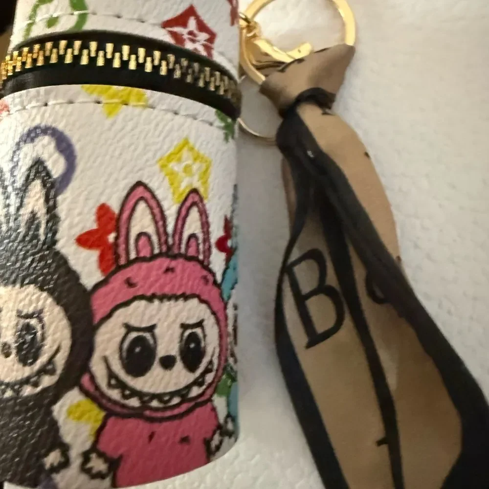 New labubu design lipstick holder/  Keychain Holder